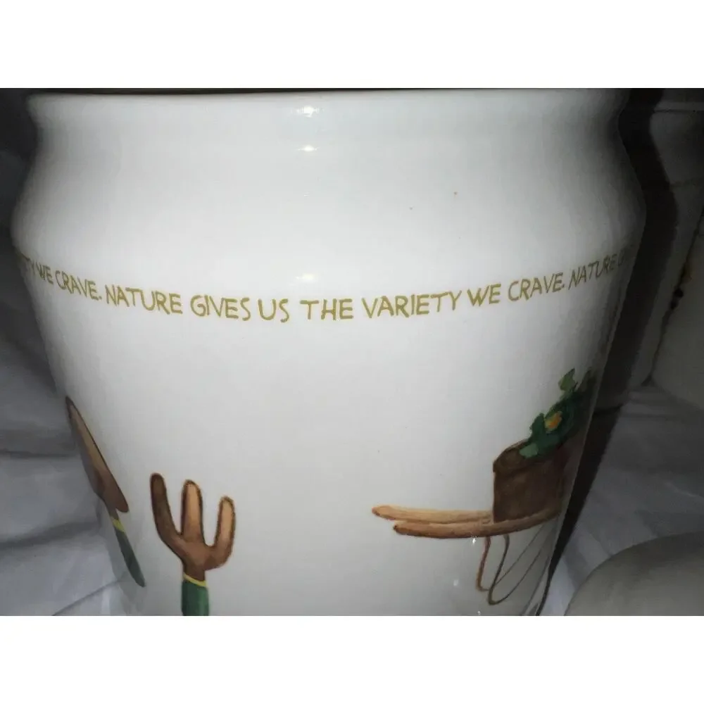 One of a Kind Thomas Pottery 4 Piece Canister Set